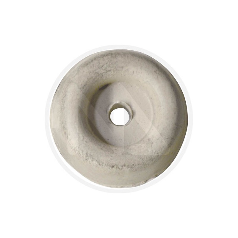 WHITE conical truncated rubber tip