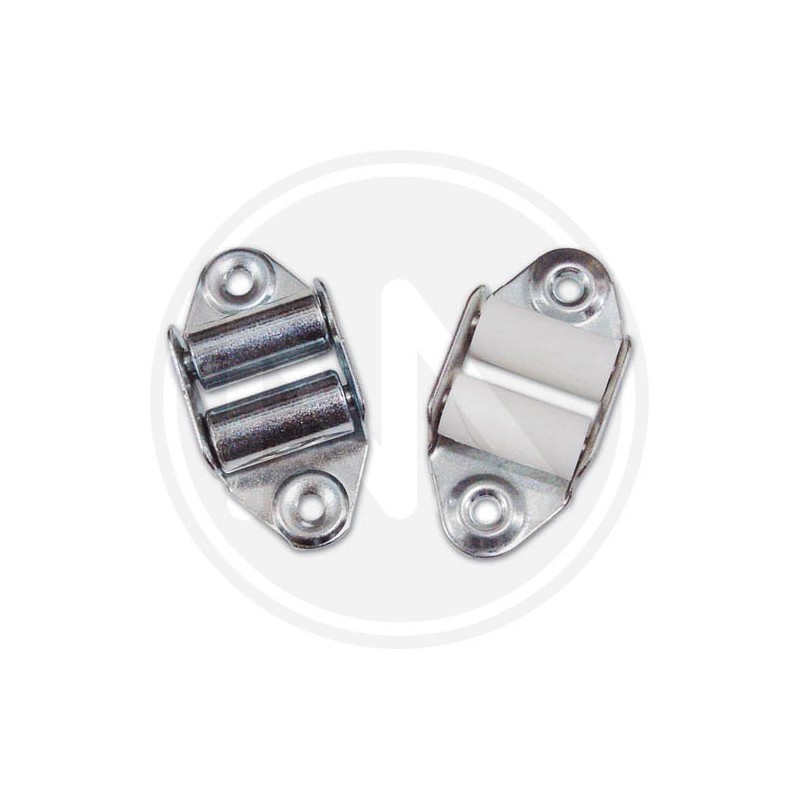 vertical strap guide for shutter