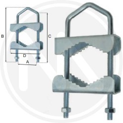 collare PER ANTENNA doppio