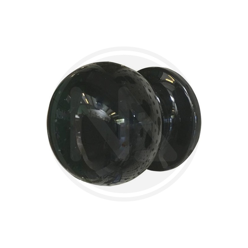 POMOLO per portone IN RESINA NERO 70 mm.