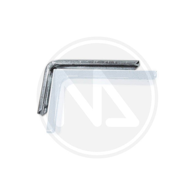 white bracket for furnishings with cover
