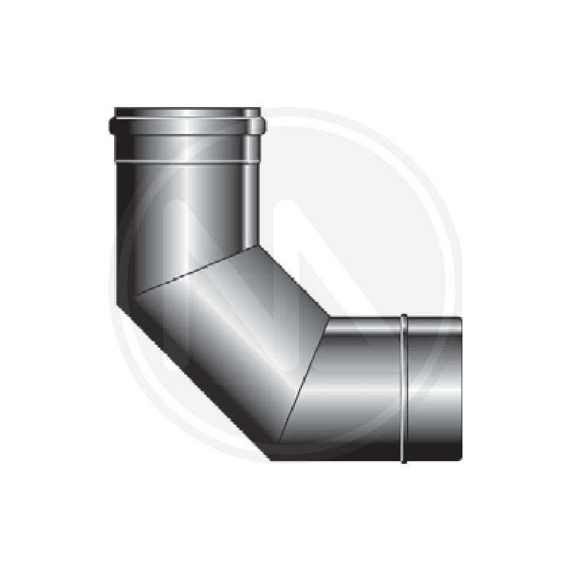 stainless steel ANGLE FOR EXHAUST PIPE "SPEEDY-03"