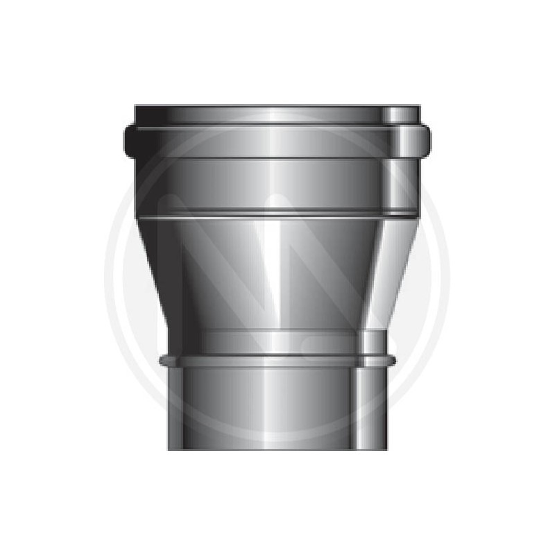 stainless steel INCREASE FOR EXHAUST PIPE "SPEEDY"