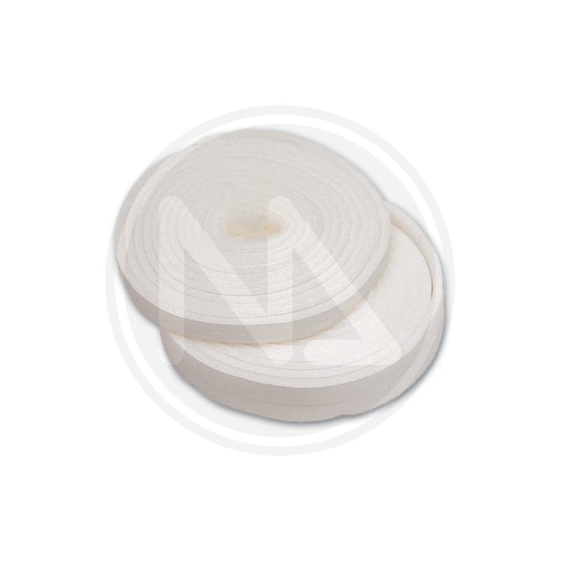 SPONGE white draught excluder