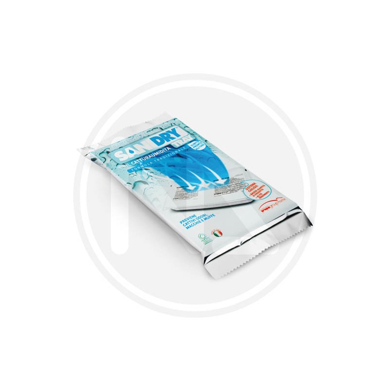 DEUMIDIFICATORE IN VASCHETTA "SANIDRY TRAY" DA 250 GR.