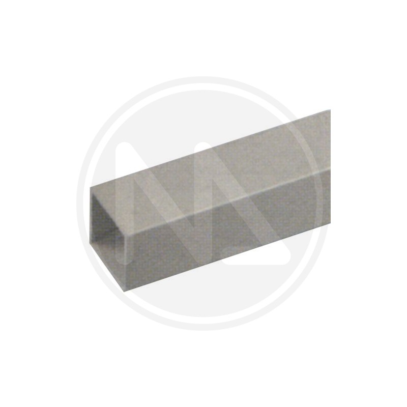 SILVER ALUMINIUM outline "TUBO QUADRO"