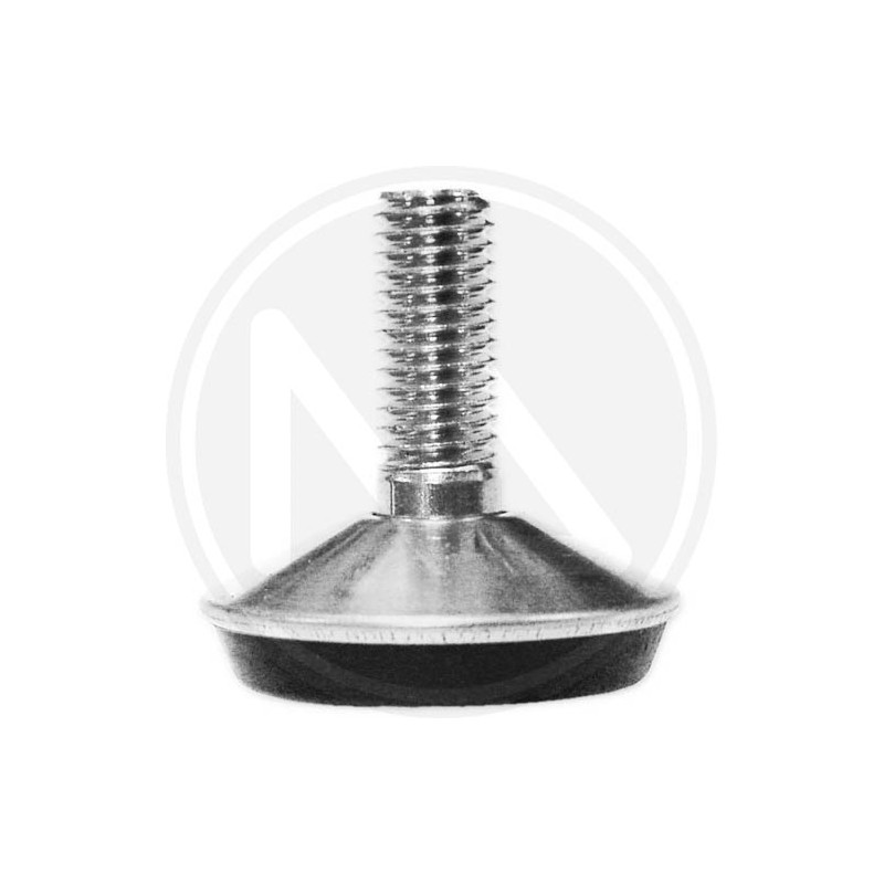 CHROMED ADJUSTABLE PROTECTIVE STUD FOR FURNITURE