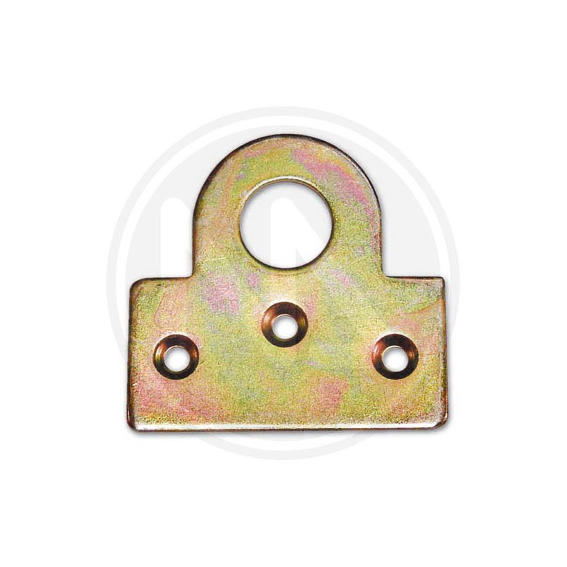 plate for use with padlock