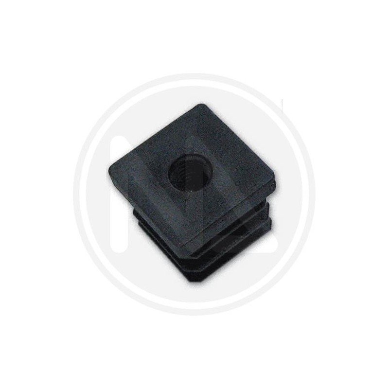 square internal rubber tip with thread