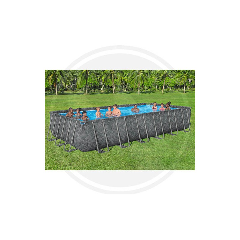 RECTANGULAR RIGID POOL "aPX365" WITH SAND FILTER