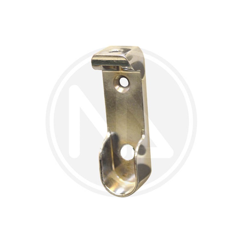 zama alloy oval lateral tube bracket for cupboard "755"