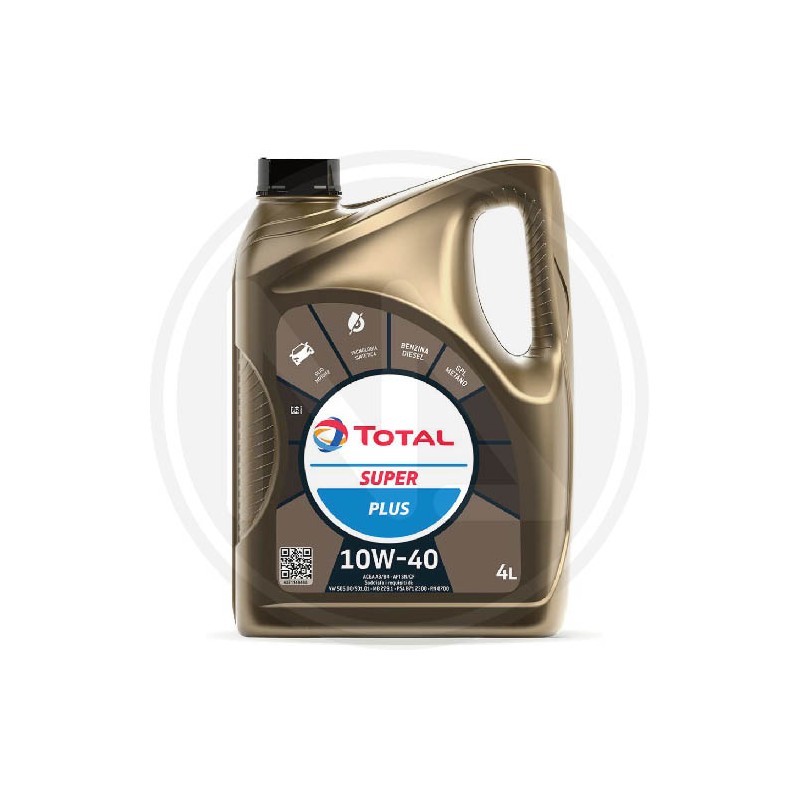 CAR MOTOR OIL "TOTAL SUPER PLUS 10W-40"