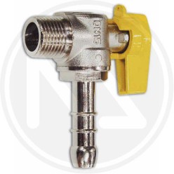 tap for gas with hose connector