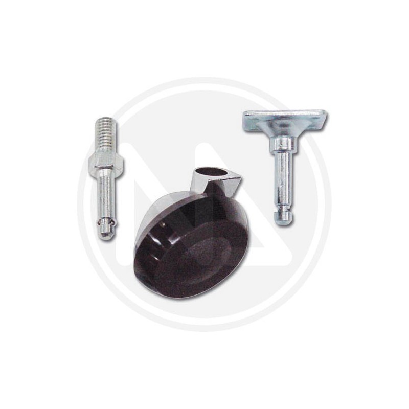 nylon semispherycal wheel with hinge and revolving plate kit