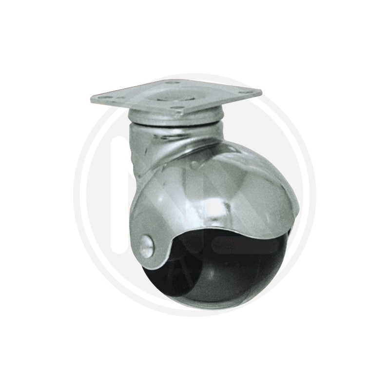 nylon wheel with revolving plate "mdp globus"