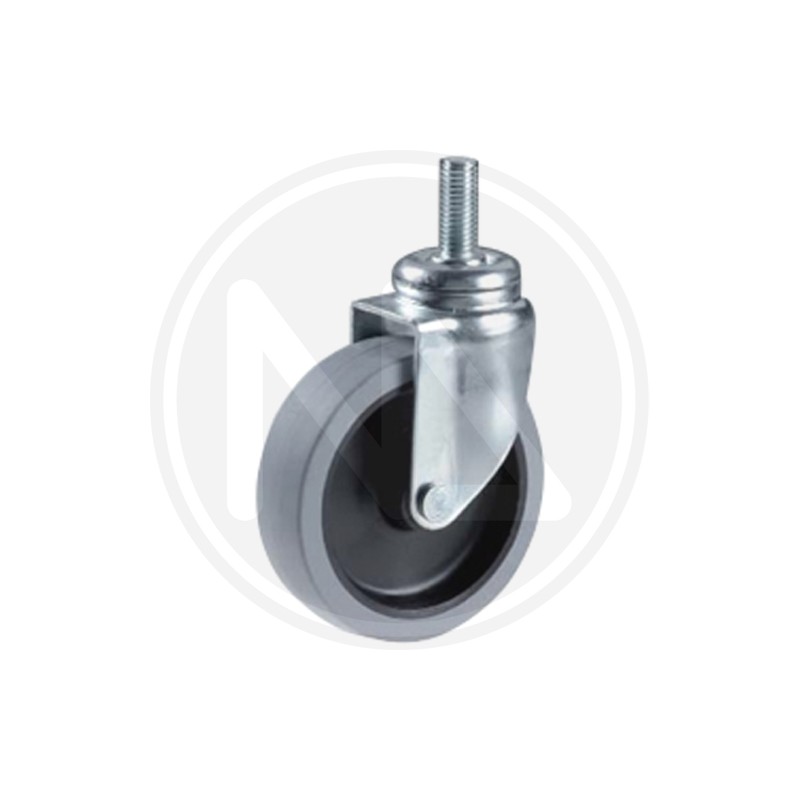 rubber wheel with revolving hinge "df7 FORCELLA"
