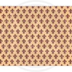 PLASTICA ADESIVA "GIGLIO FIRENZE MARRONE"