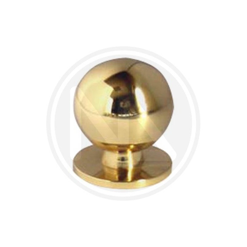 BRIGHT BRASS KNOB FOR FURNITURE 710 BO11