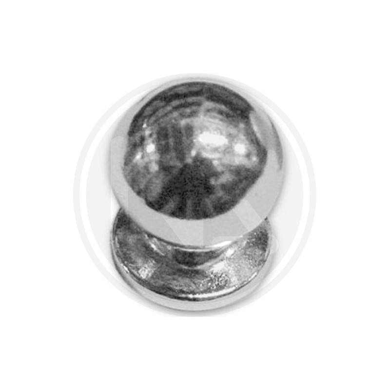 CHROME alloy knob for furniture 1210