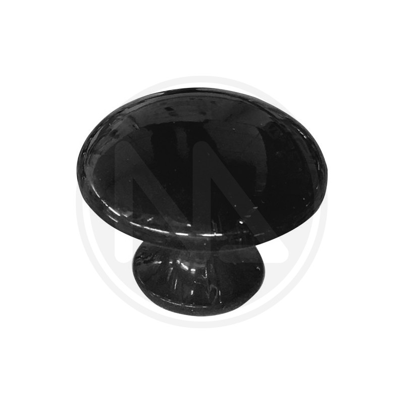 BLACK alloy knob for furniture 1195