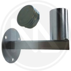 WALL SHELF FOR PARABOLIC MIRROR WITH CAP