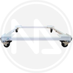 FRAME TROLLEY for WASHING MACHINE adjustable with wheels