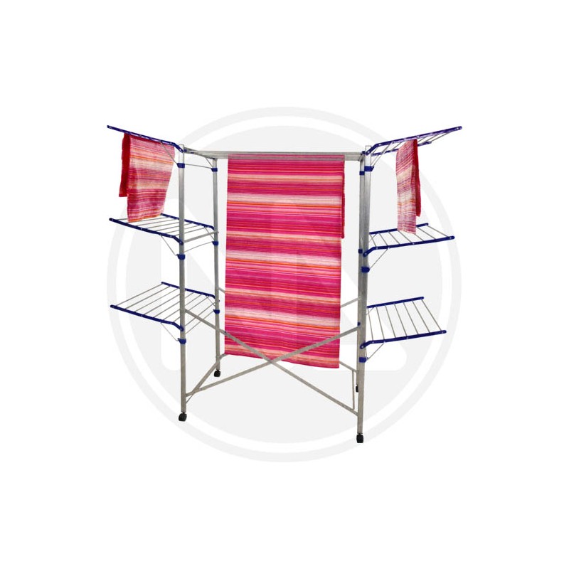 aluminium clothes horse with trestle "PEGASUS"