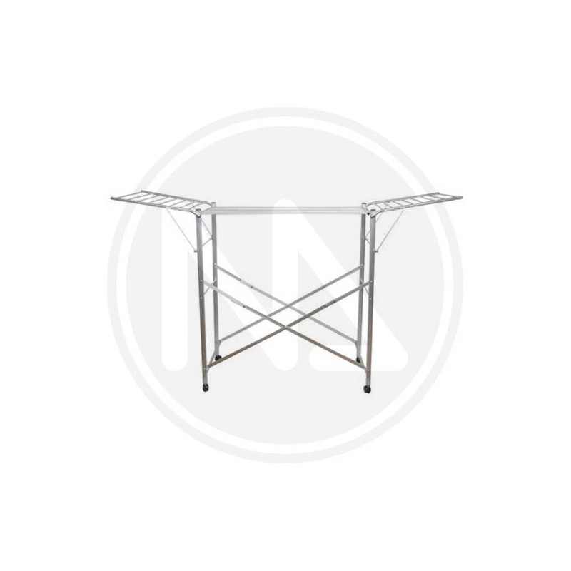 aluminium clothes horse with trestle "lady"