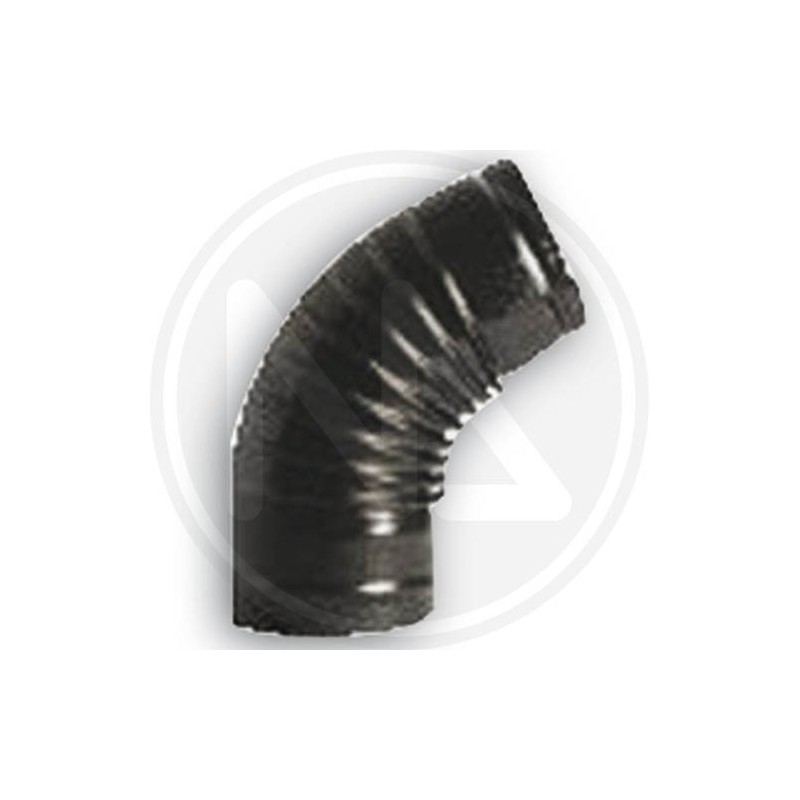 black matt pipe with a bend for stove