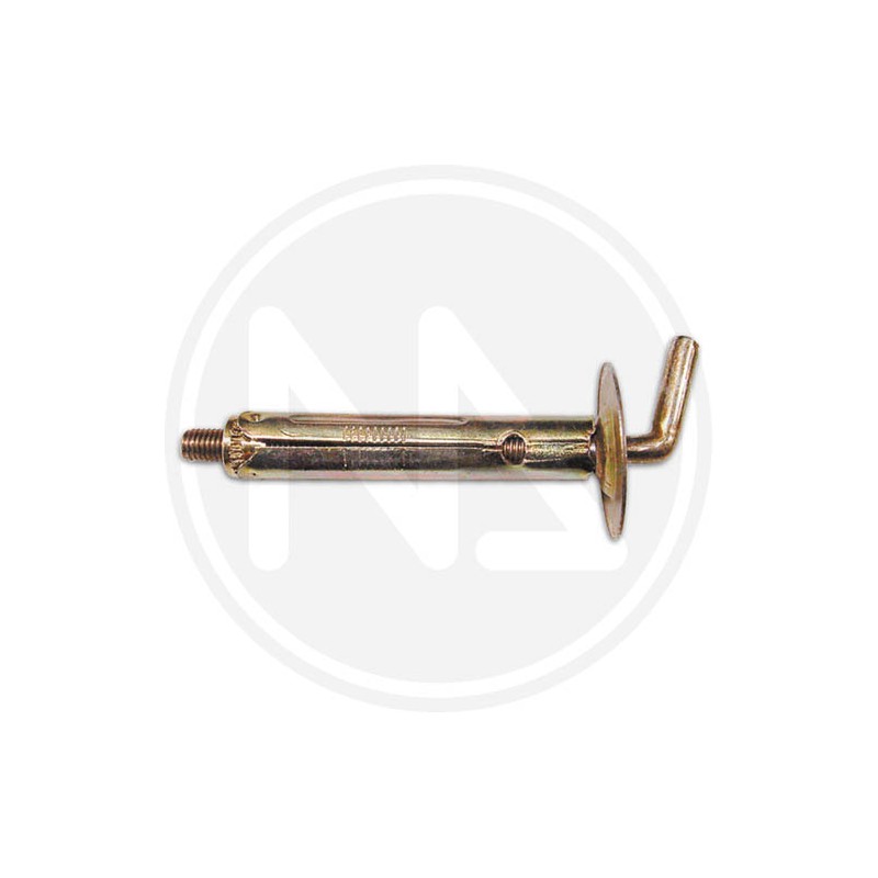 extended steel plug with short hook minutex