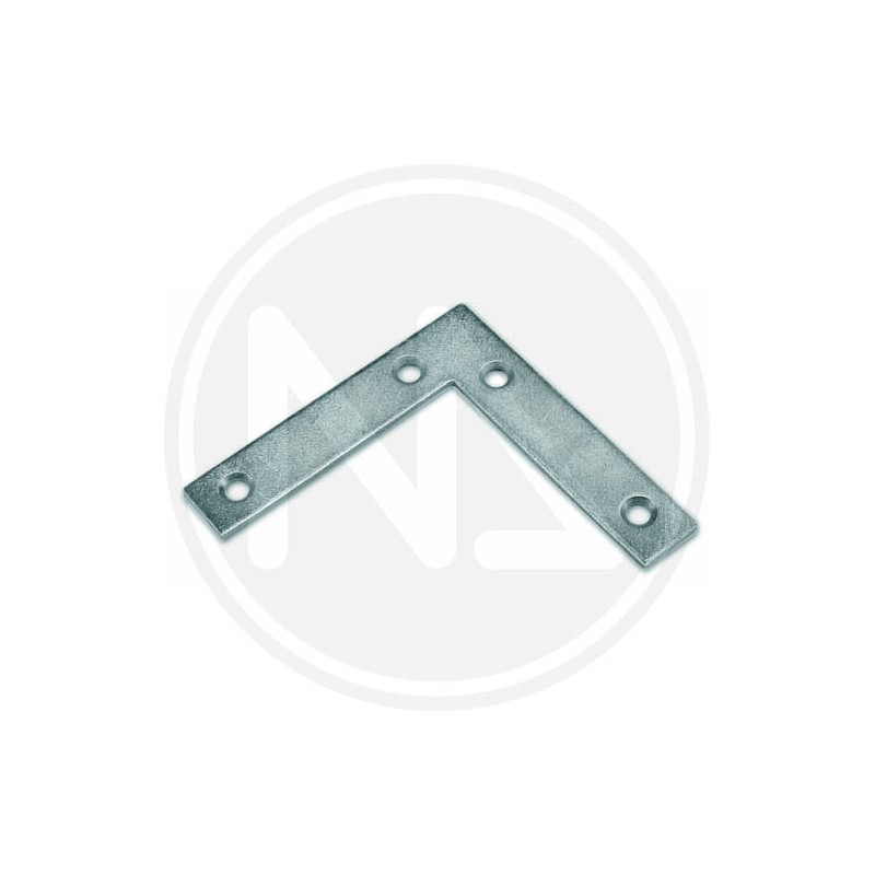 ZINC-COATED steel bolstering plate
