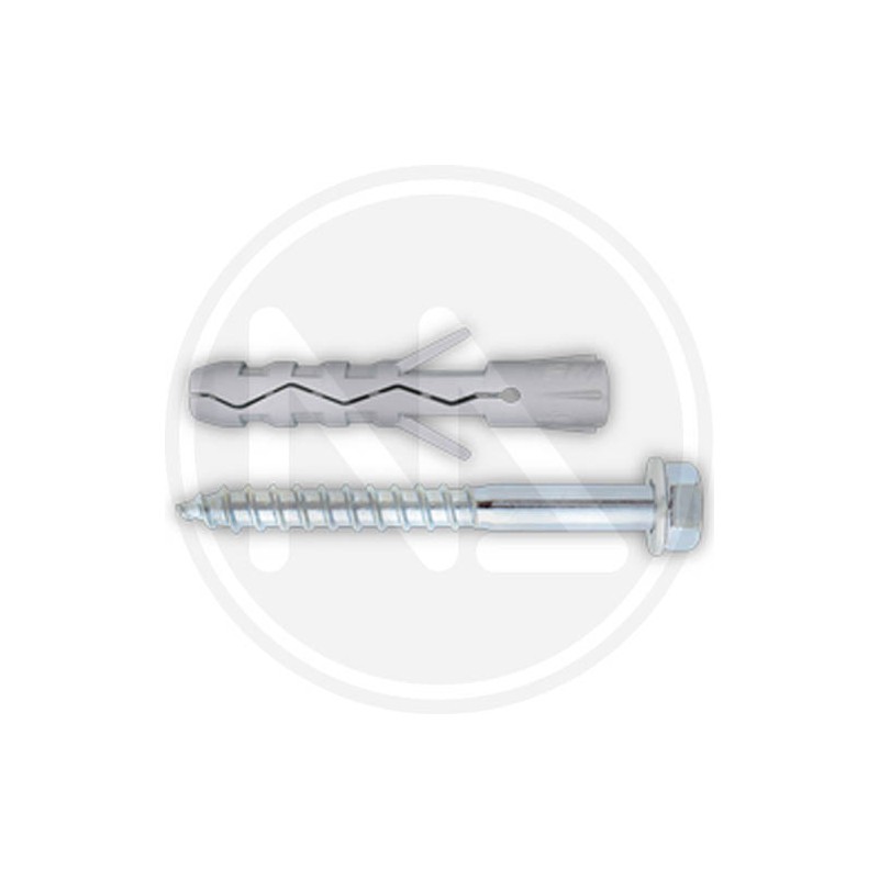 nylon plug with hexagonal head screw and washer