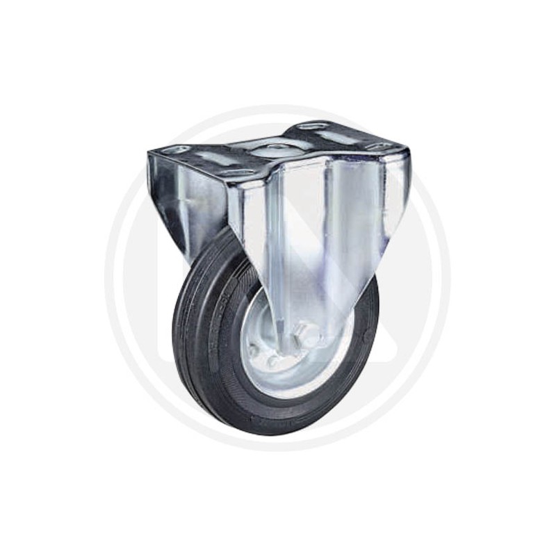 RUBBER WHEEL With "EFBS" FIXED PLATE