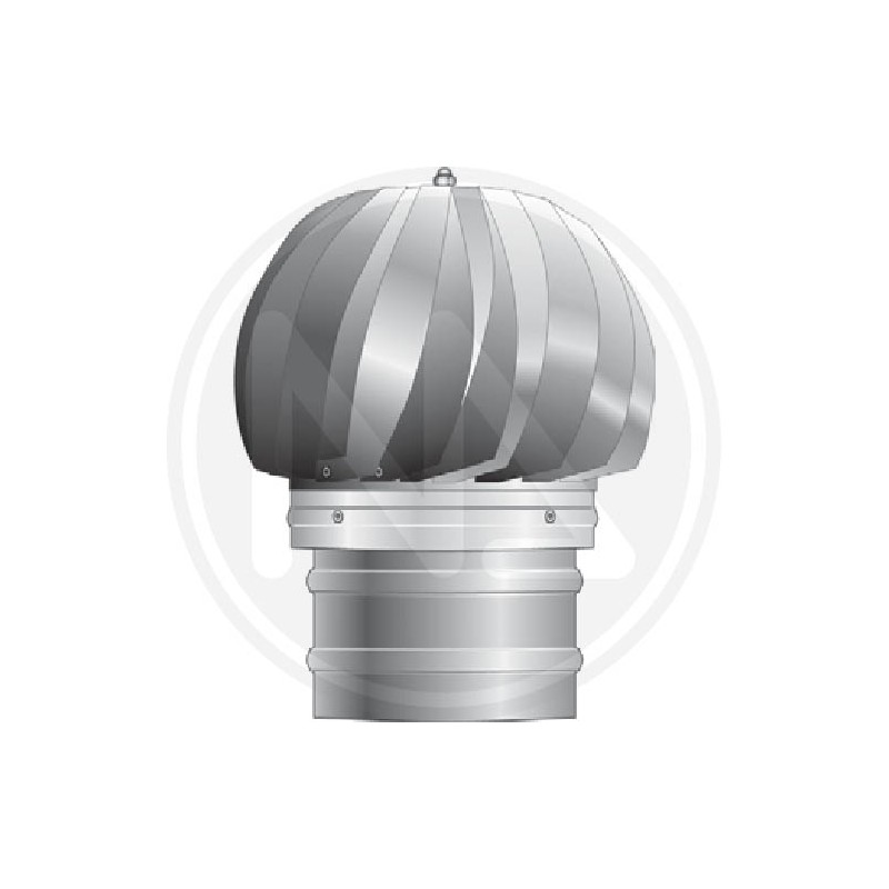 round base radiant head for fireplaces