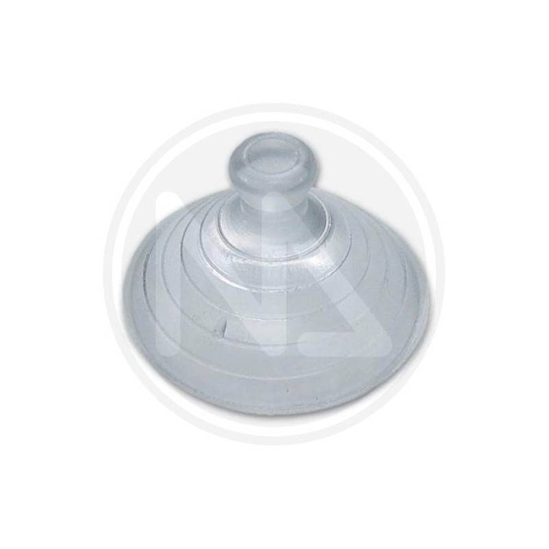 transparent suction pad for crystals