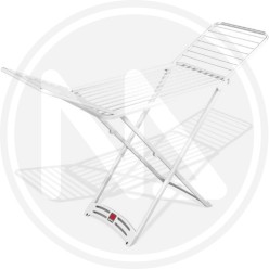 resin clothes horse with trestle "ZAFFIRO" VILEDA