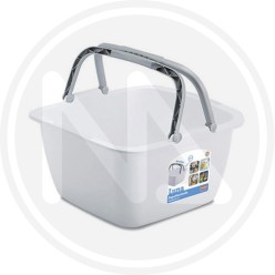 BACINELLA QUADRA CON MANICI "LUNA"