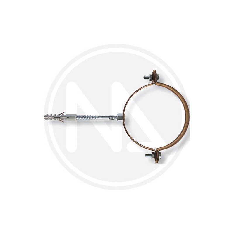 ROUND COLLAR FOR RAIN PIPES "SCP MARRONE" FISCHER