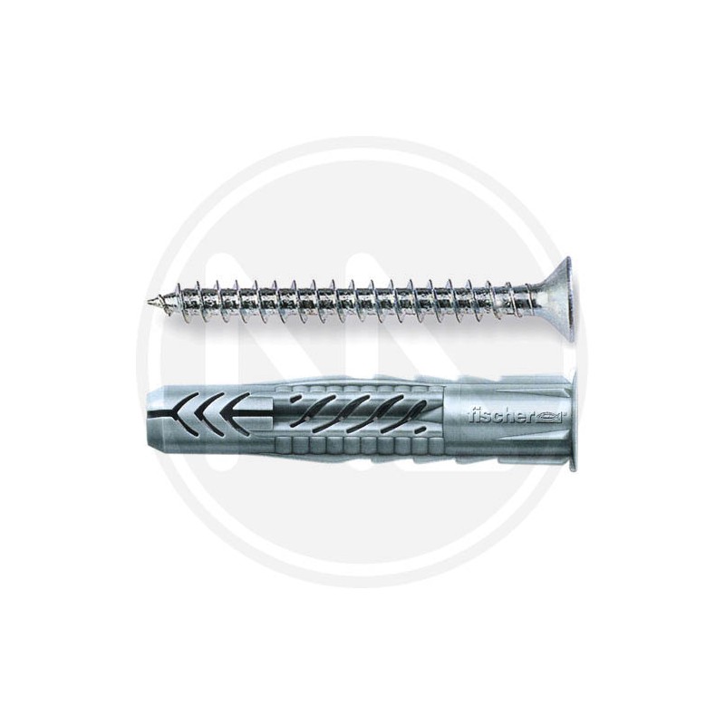 nylon plug with screw "ux r s" fischer