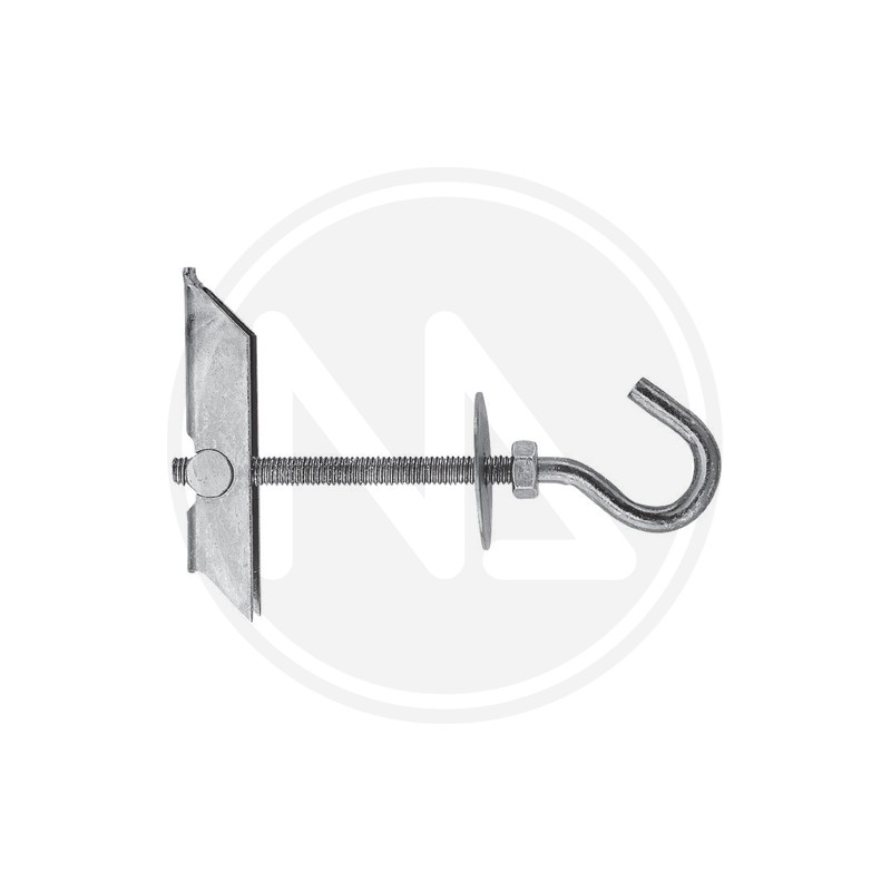 steel bolt with opened eye bolt "kdh 6" fischer