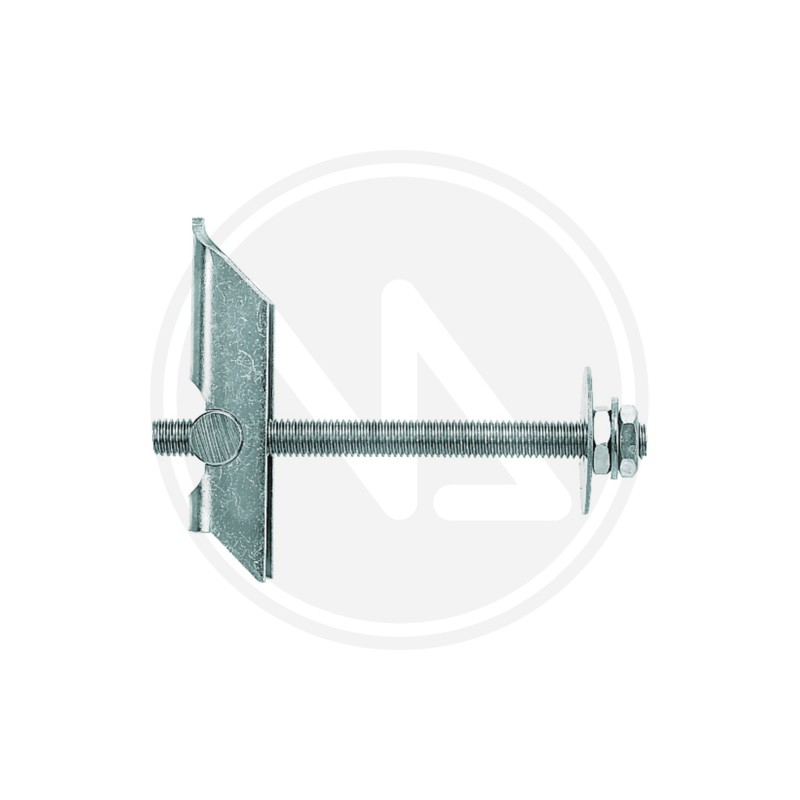steel bolt with double nut "kd 8" fischer