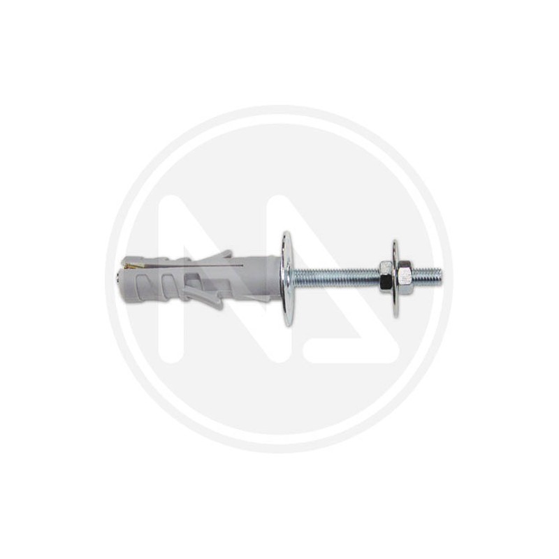 nylon plug with double nut "sb" fischer