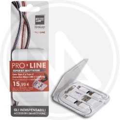 KIT ADATTATORI ALL IN "PROLINE" BIANCO