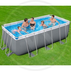 PISCINA RETTANGOLARE RIGIDA "ISEO" 412X201X122H CM.