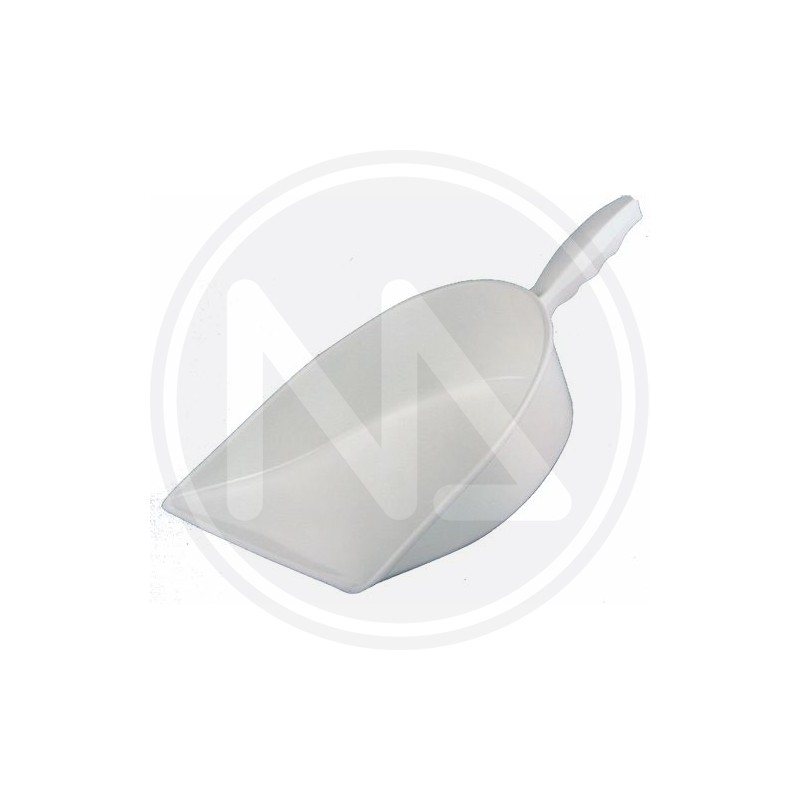FLAT POLYPROPYLENE SCOOP FOR FOOD