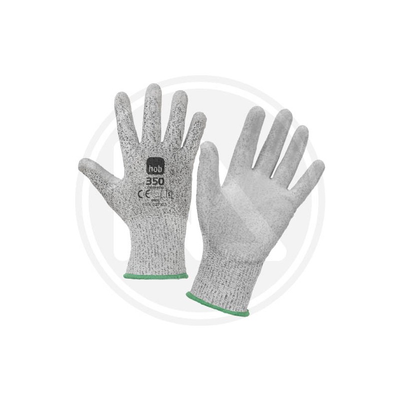 PU/POLYETHYLENE CUT RESISTANT WORK GLOVES