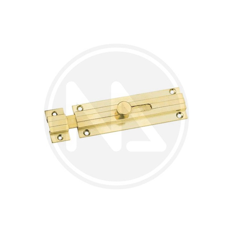 bright brass transverse bolt