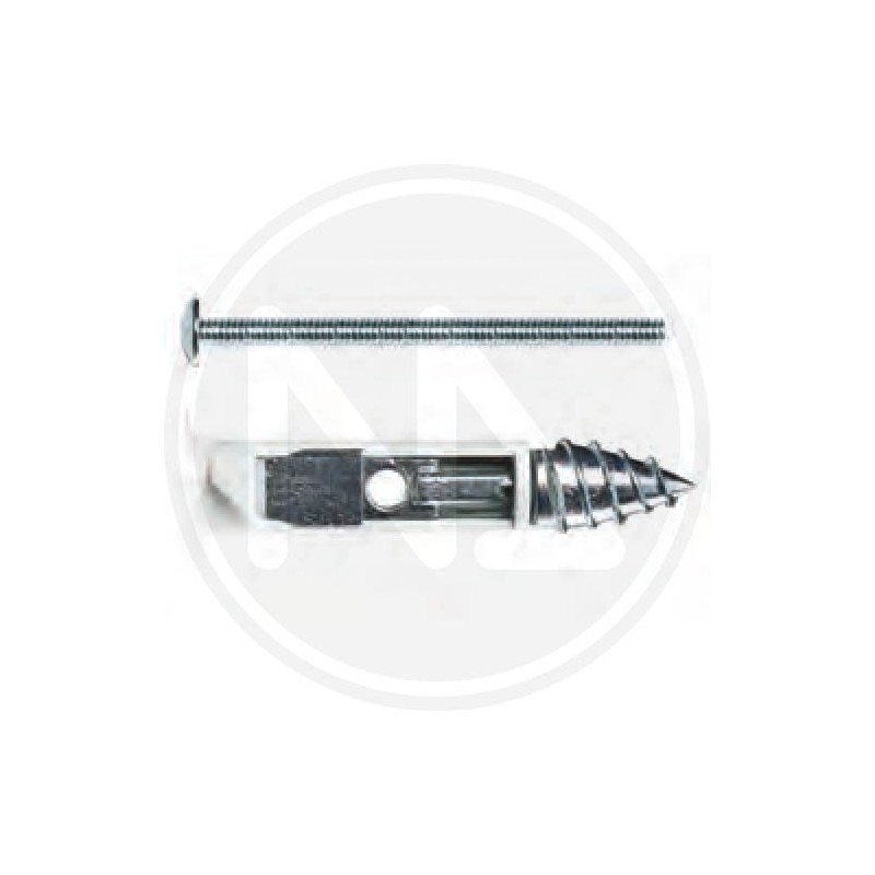 SELF-DRILLING PLASTERBOARD ANCHOR WITH SCREW