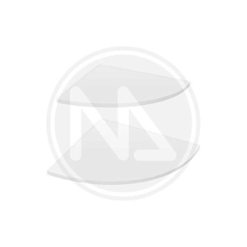 WHITE CORNER MELAMINE SHELF