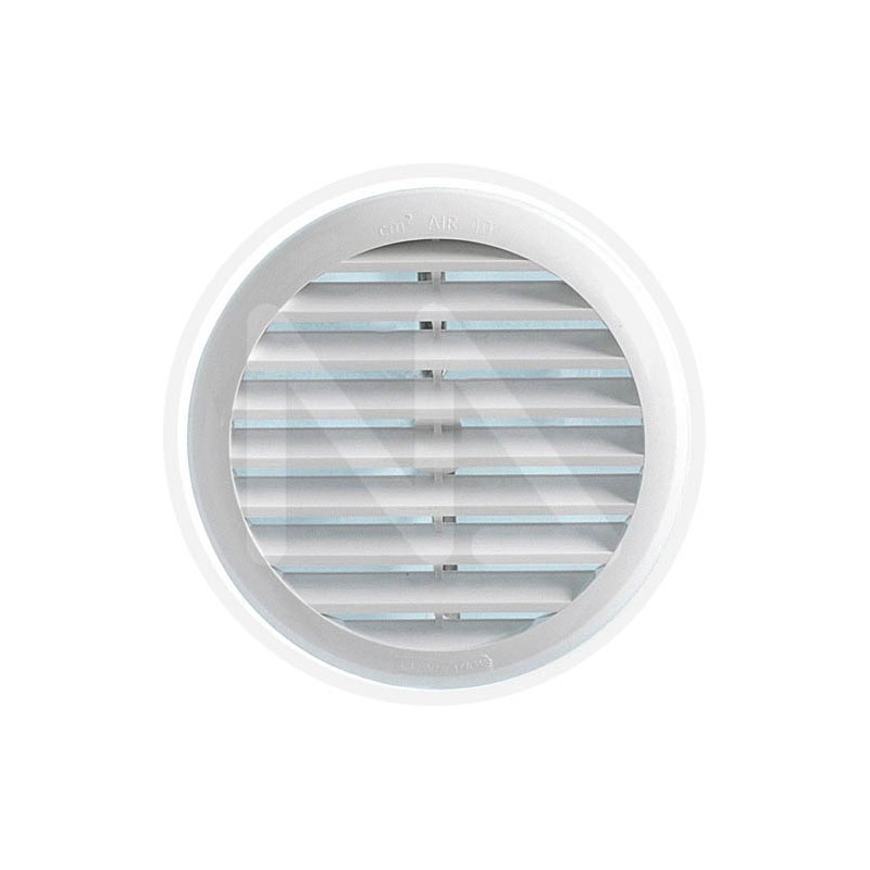 abs round ventilation grille with spring